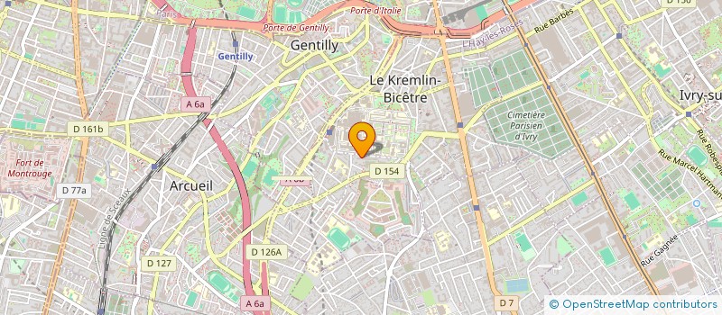 localisation de l'entreprise MADAME LAYSSE-MONELLE DIARRA à LE KREMLIN-BICETRE