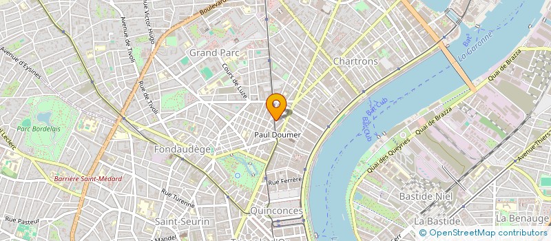 localisation de l'entreprise MADAME LE GIRARD à BORDEAUX