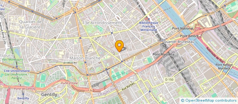 localisation de l'entreprise MADAME LE LAN CHI PHAM  PARIS