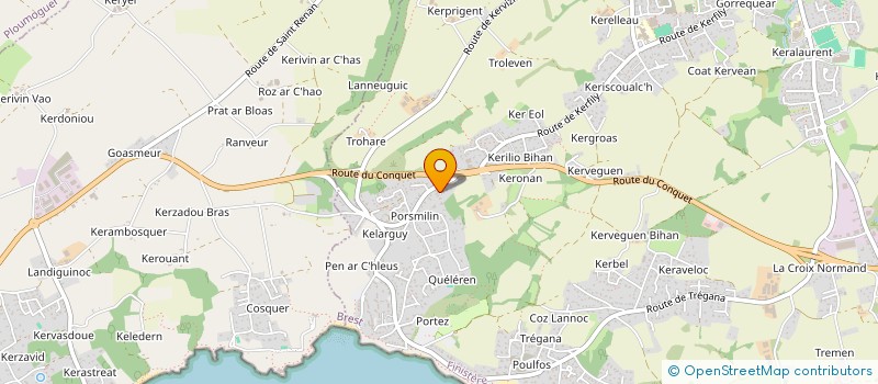 localisation de l'entreprise MADAME LE TAM NGUYEN-THI  PLOUZANE