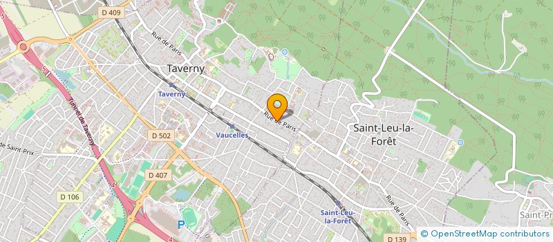 localisation de l'entreprise MADAME LE THI THANH SARRA à TAVERNY