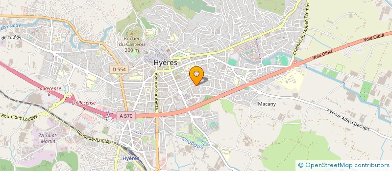 localisation de l'entreprise MADAME LEA ABAD à HYERES