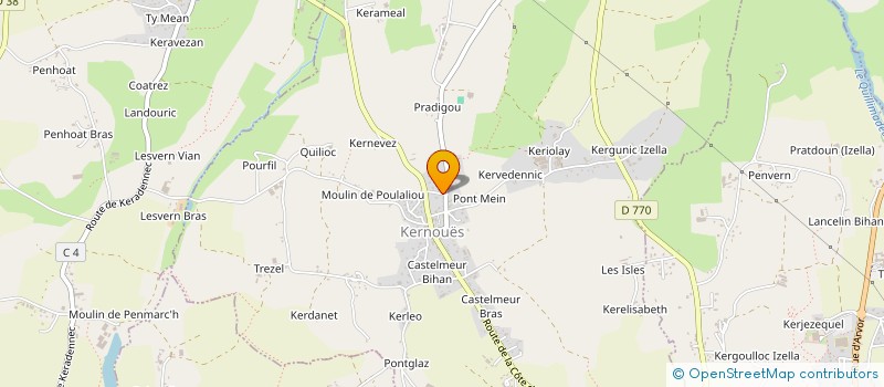 localisation de l'entreprise MADAME LEA ABADOU  KERNOUES