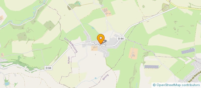 localisation de l'entreprise MADAME LEA ADAM  GROS-REDERCHING