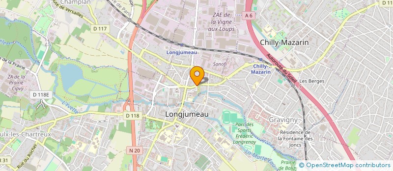 localisation de l'entreprise MADAME LEA ALBERTINI  CHAMPLAN