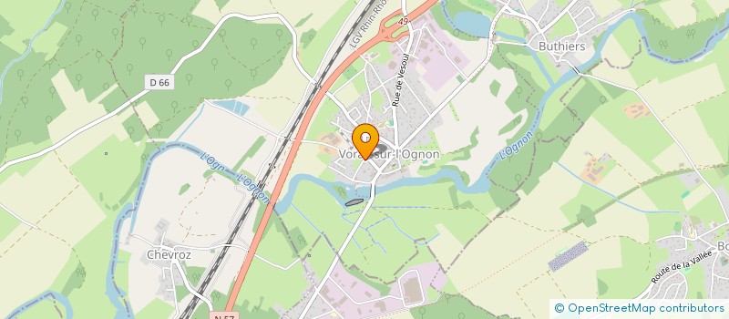 localisation de l'entreprise MADAME LEA AMPIOT  VORAY-SUR-L'OGNON