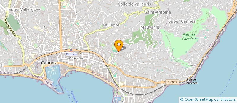 localisation de l'entreprise MADAME LEA AMSALLEM à CANNES