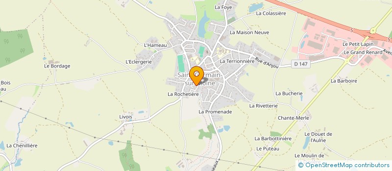 localisation de l'entreprise MADAME LEA ANDRAULT  SEVREMOINE