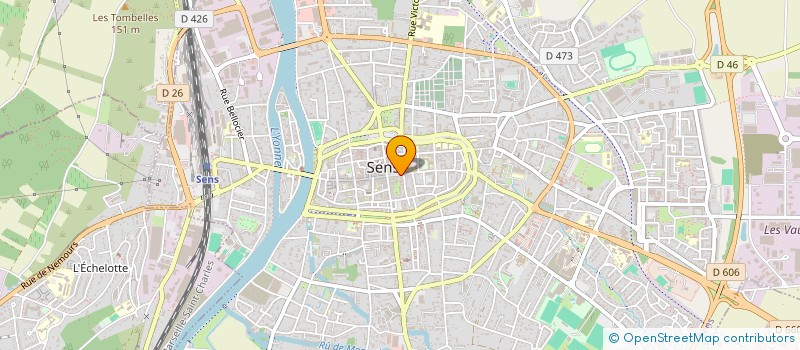 localisation de l'entreprise MADAME LEA ANDRES à SENS