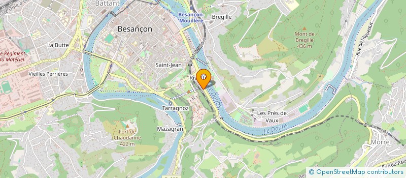 localisation de l'entreprise MADAME LEA ANTRAIGUES  BESANCON