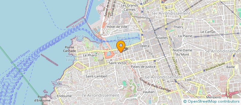 localisation de l'entreprise MADAME LEA ANTZAK à MARSEILLE