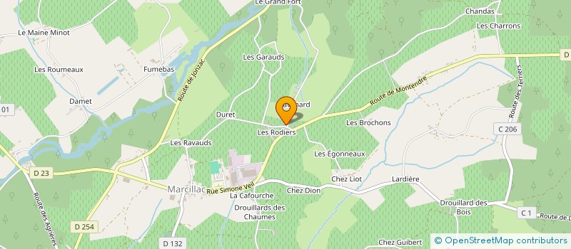 localisation de l'entreprise MADAME LEA ARCHAMBAUD à BLAYE