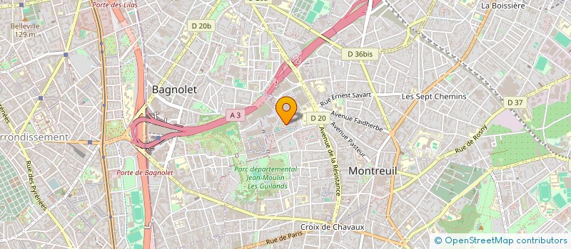 localisation de l'entreprise MADAME LEA ASSOUS à MONTREUIL
