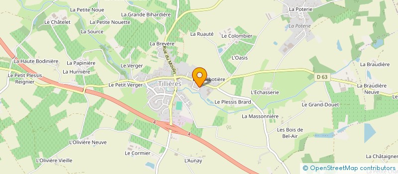 localisation de l'entreprise MADAME LEA AUDUREAU  SEVREMOINE