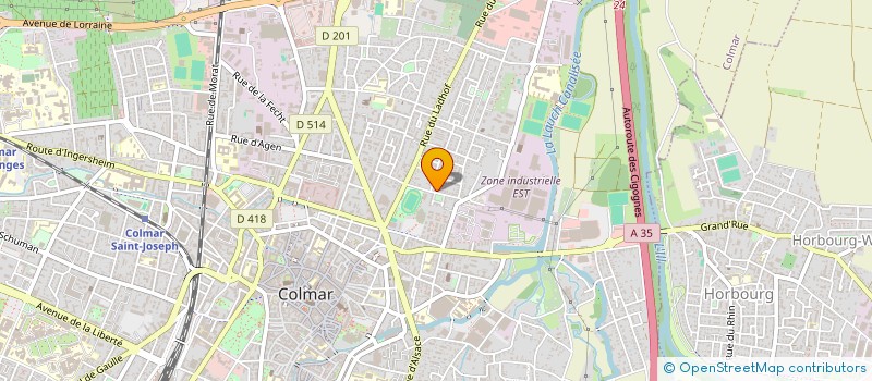 localisation de l'entreprise MADAME LEA AYACHE  COLMAR