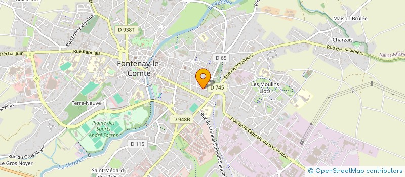 localisation de l'entreprise MADAME LEA BABINOT à FONTENAY-LE-COMTE