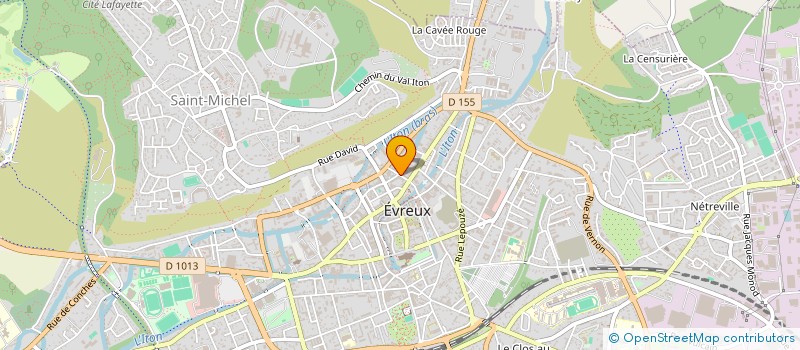 localisation de l'entreprise MADAME LEA BABOUCHE à EVREUX