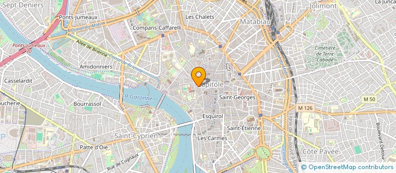 localisation de l'entreprise MADAME LEA BACUET  TOULOUSE