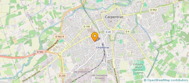 localisation de l'entreprise MADAME LEA BAGNOL  CARPENTRAS