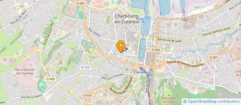 localisation de l'entreprise MADAME LEA BAILLY  CHERBOURG-EN-COTENTIN