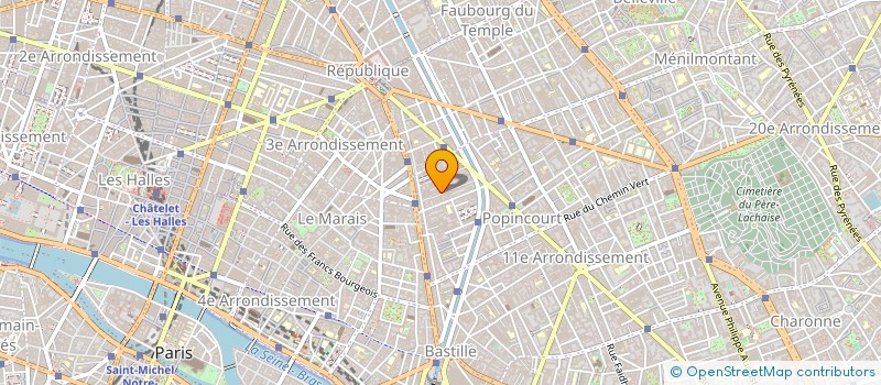 localisation de l'entreprise MADAME LEA BALDASSARI  PARIS