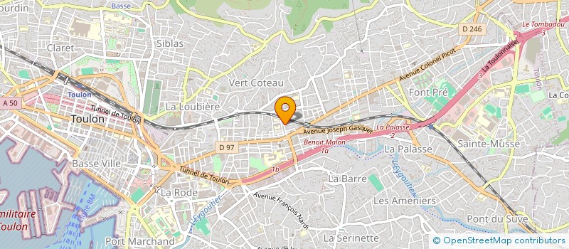 localisation de l'entreprise MADAME LEA BAMBA  TOULON