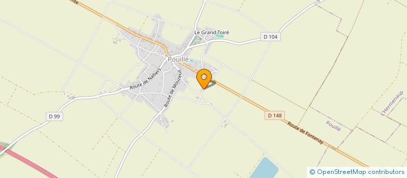 localisation de l'entreprise MADAME LEA BARBEAU  POUILLE