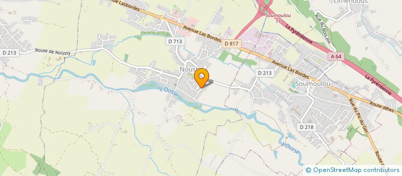 localisation de l'entreprise MADAME LEA BARBET  NOUSTY