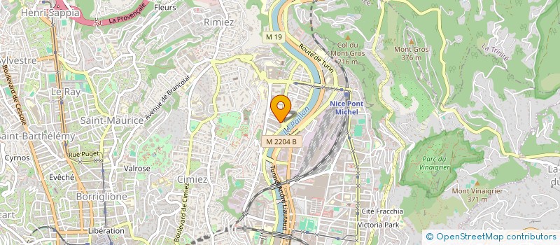 localisation de l'entreprise MADAME LEA BARONE  NICE