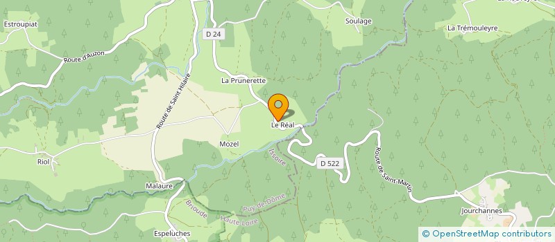 localisation de l'entreprise MADAME LEA BARTH  SAINT-MARTIN-D'OLLIERES