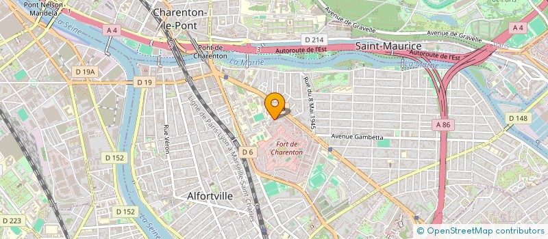 localisation de l'entreprise MADAME LEA BEAURENAUT  MAISONS-ALFORT