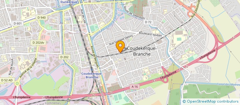 localisation de l'entreprise MADAME LEA BECK  COUDEKERQUE-BRANCHE