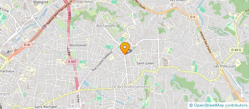 localisation de l'entreprise MADAME LEA BELLON à MARSEILLE