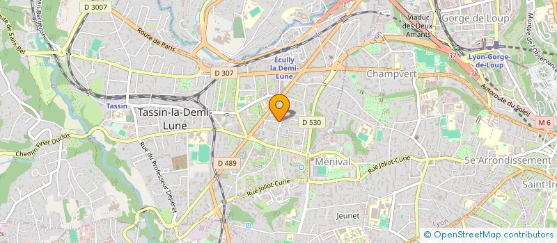 localisation de l'entreprise MADAME LEA BELOT  TASSIN-LA-DEMI-LUNE