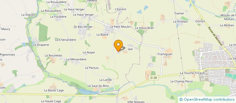 localisation de l'entreprise MADAME LEA BEN BRAHIM  LANGAN