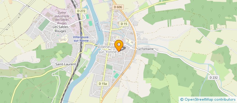 localisation de l'entreprise MADAME LEA BEN-HAMOU  VILLENEUVE-SUR-YONNE