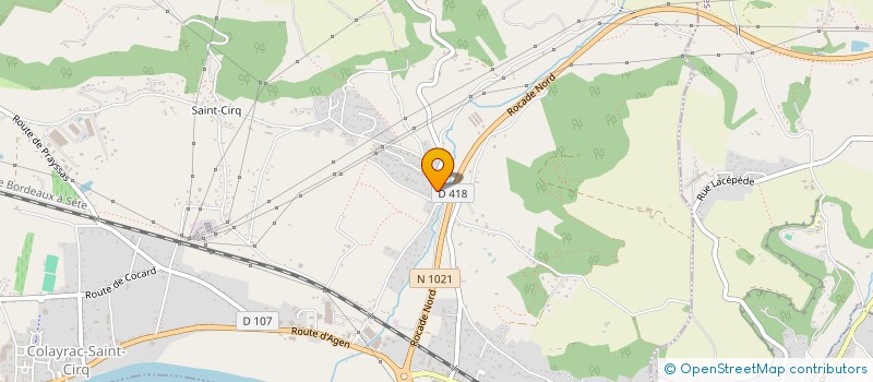 localisation de l'entreprise MADAME LEA BEN KEMOUN  COLAYRAC-SAINT-CIRQ