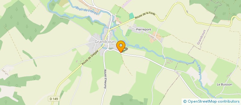 localisation de l'entreprise MADAME LEA BENARBIA  GRANDCOURT