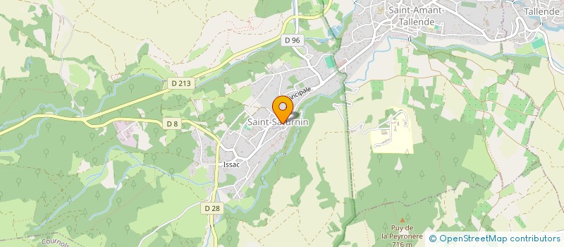 localisation de l'entreprise MADAME LEA BENARD  SAINT-SATURNIN