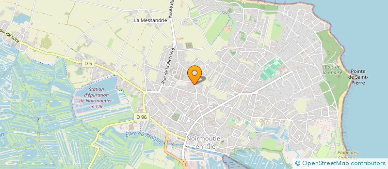 localisation de l'entreprise MADAME LEA BENITAH  NOIRMOUTIER-EN-L'ILE