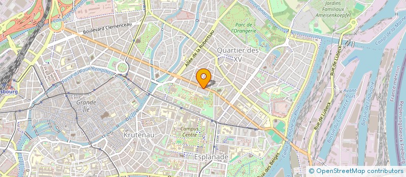 localisation de l'entreprise MADAME LEA BENSIMON  STRASBOURG
