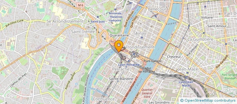 localisation de l'entreprise MADAME LEA BERBACH à LYON