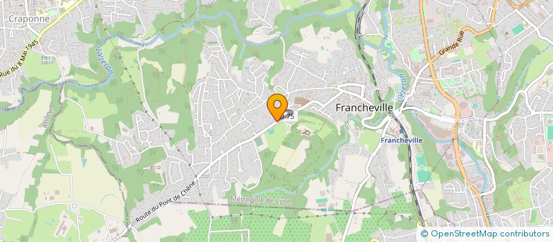 localisation de l'entreprise MADAME LEA BERDYCHEVSKY à FRANCHEVILLE