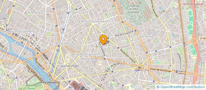 localisation de l'entreprise MADAME LEA BERETTA  PARIS