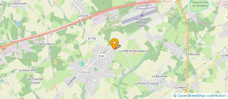 localisation de l'entreprise MADAME LEA BERHAULT  TRELIVAN