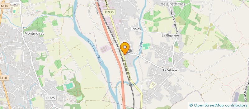 localisation de l'entreprise MADAME LEA BERNABE à SAINT-HILAIRE-DE-BRETHMAS