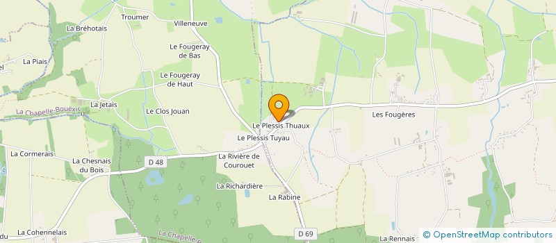 localisation de l'entreprise MADAME LEA BERNARD  GUIGNEN