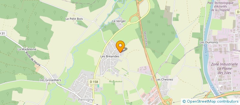 localisation de l'entreprise MADAME LEA BERNOT  PERRIGNY