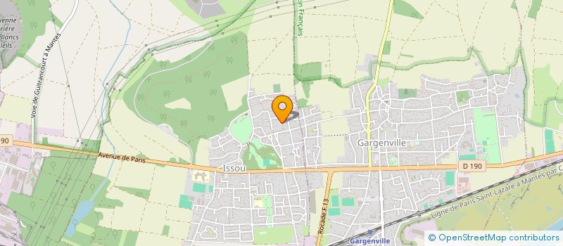 localisation de l'entreprise MADAME LEA BESNIER  ISSOU