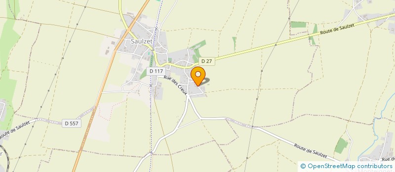 localisation de l'entreprise MADAME LEA BESSON à SAULZET